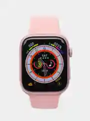 Розовый смарт часы, умные часы Smart Watch 8, 45мм, чип 2024