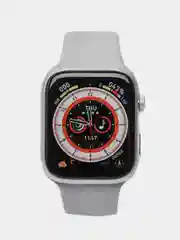 Серебряный смарт часы, умные часы Smart Watch 8, 45мм, чип 2024