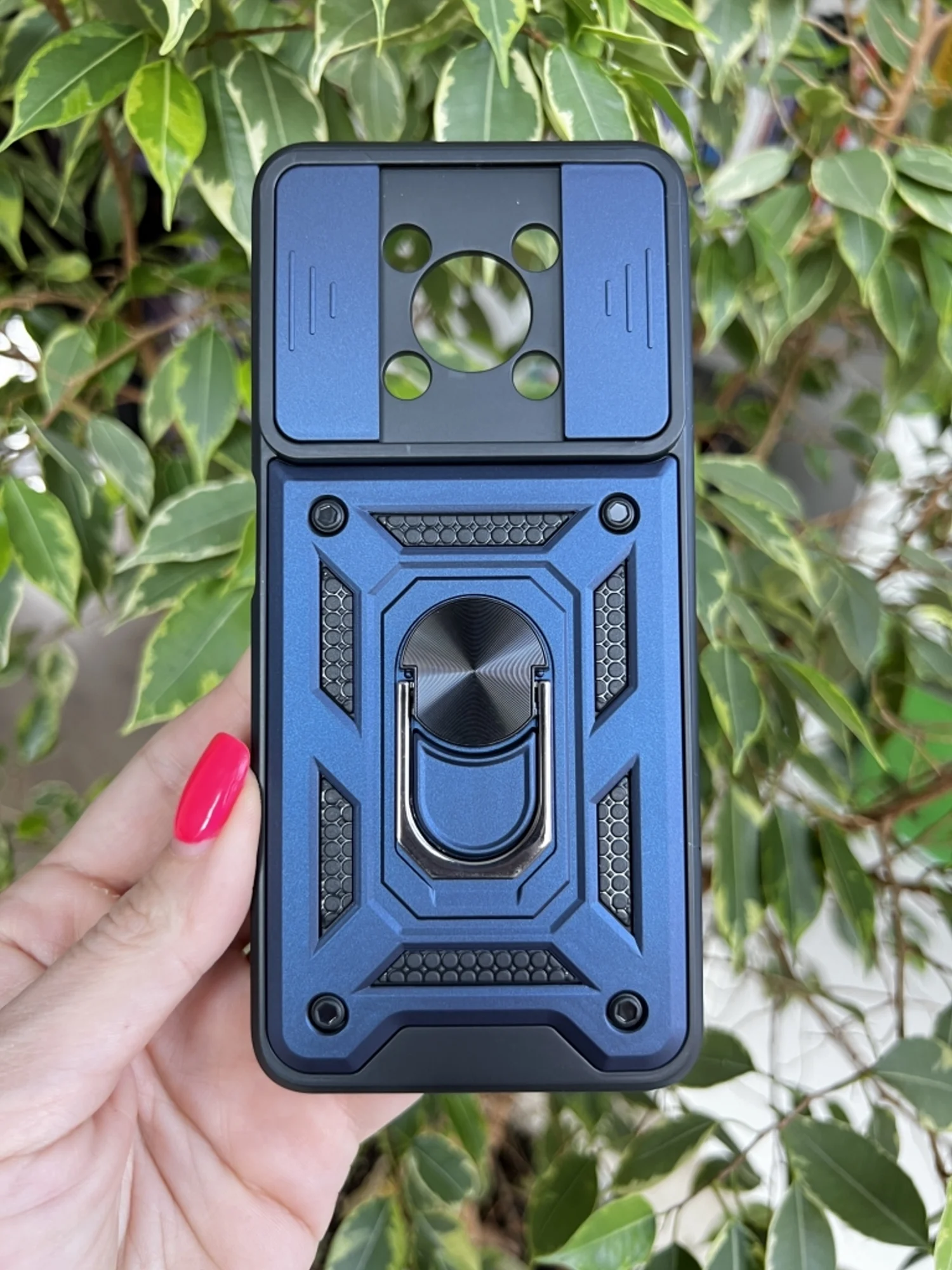 Серебряный чехол противоударный armors для Huawei Nova Y90 / Нова У90 с защитой камеры