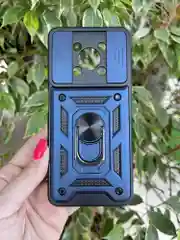 Серебряный чехол противоударный armors для Huawei Nova Y90 / Нова У90 с защитой камеры