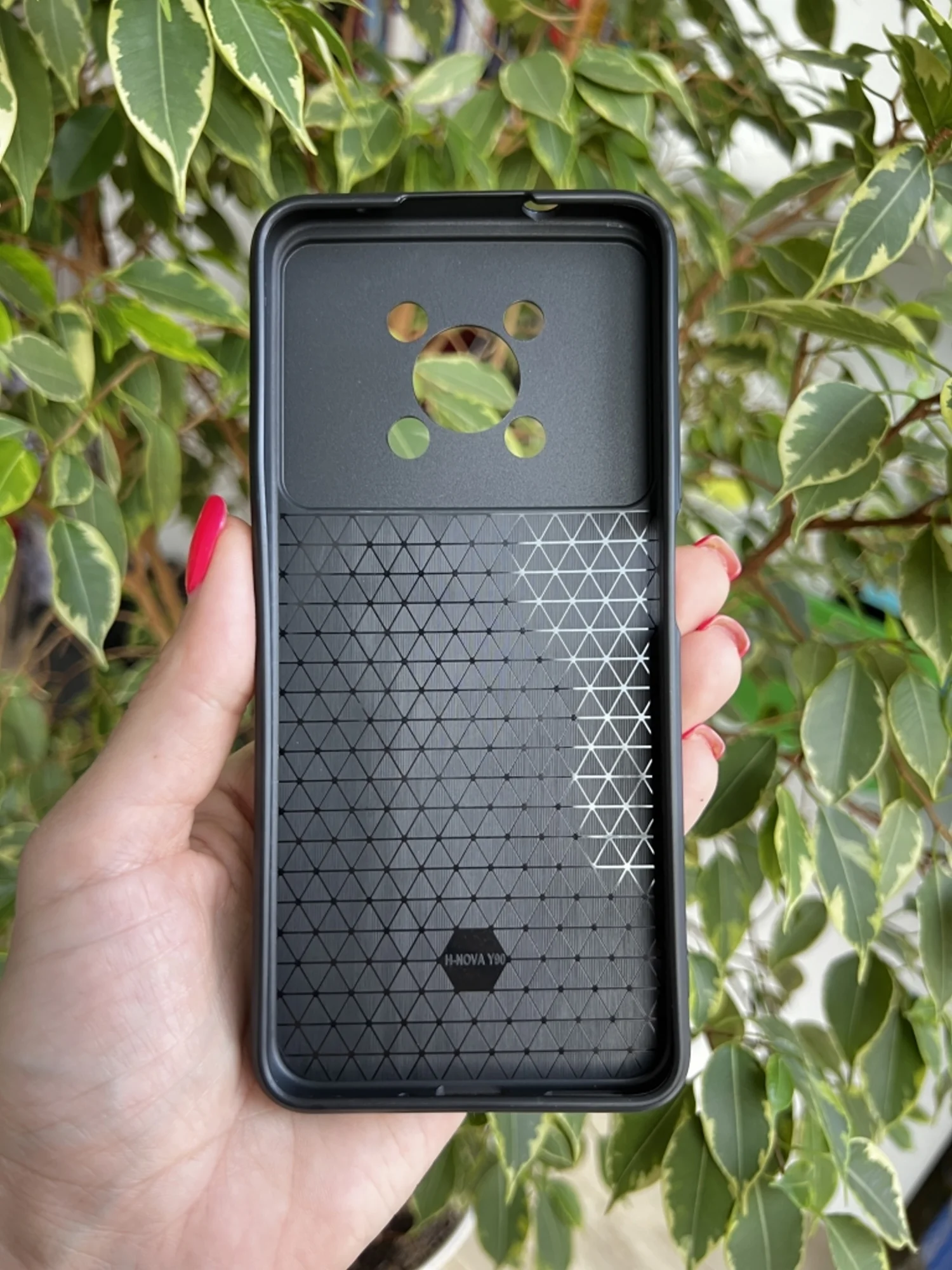Зеленый чехол противоударный armors для Huawei Nova Y90 / Нова У90 с защитой камеры