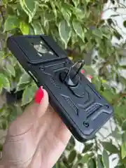 Черный чехол противоударный armors для Huawei Nova Y90 / Нова У90 с защитой камеры
