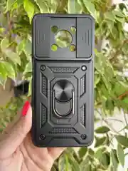 Черный чехол противоударный armors для Huawei Nova Y90 / Нова У90 с защитой камеры