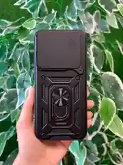 Темно-синий чехол противоударный armors для Huawei Pura 70 Pro / Хуавей Пура 70 Про с защитой камеры