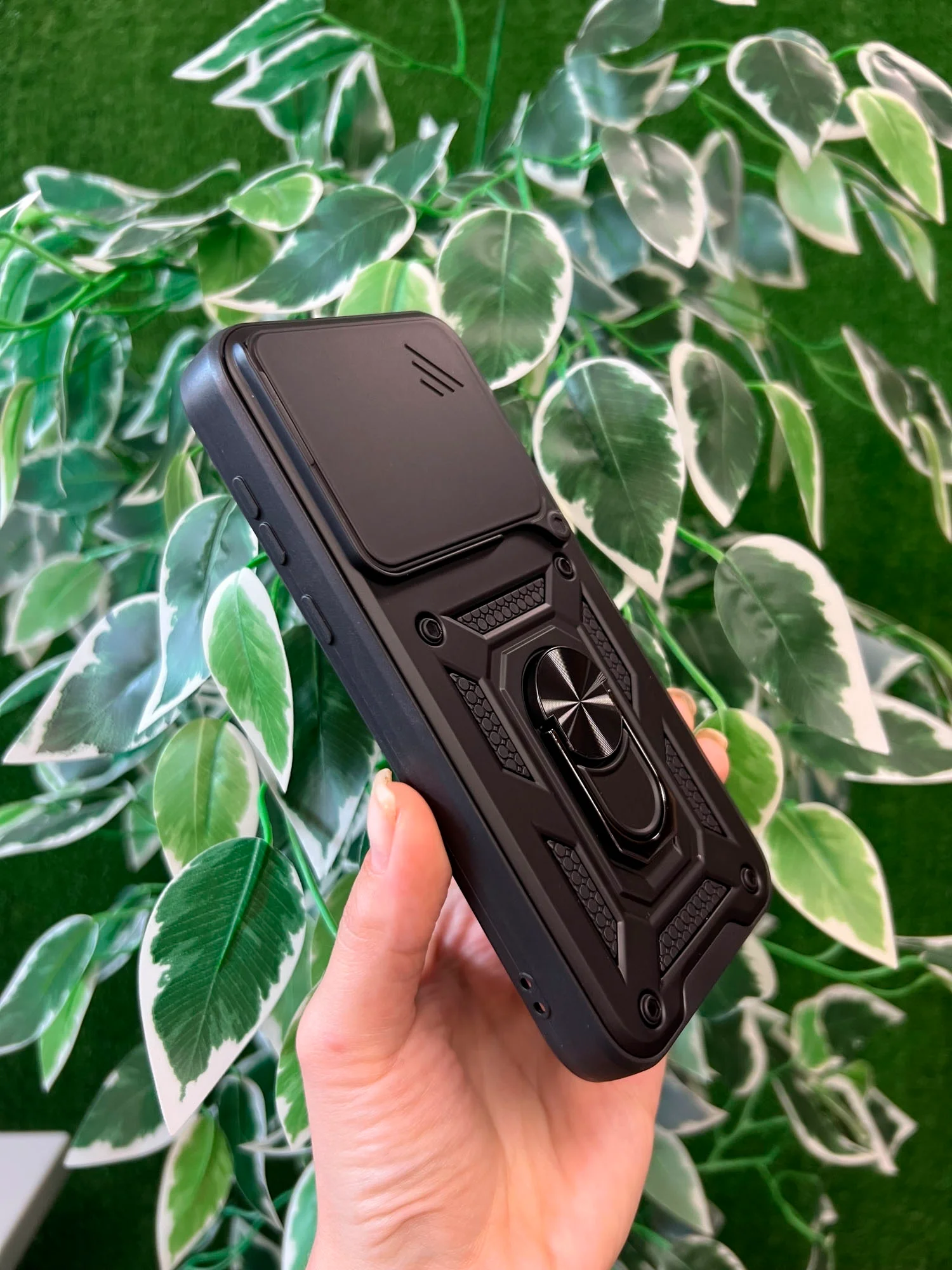 Темно-синий чехол противоударный armors для Huawei Pura 70 Pro / Хуавей Пура 70 Про с защитой камеры