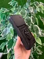 Темно-синий чехол противоударный armors для Huawei Pura 70 Pro / Хуавей Пура 70 Про с защитой камеры