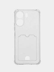 Чехол для Xiaomi Redmi 13C / Poco C65 (Сяоми Редми 13С / Поко С65) с карманом для карт
