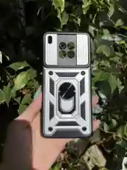 Серебряный чехол противоударный armors для Honor 50 Lite и Nova 8i / Хонор 50 Лайт и Нова 8i