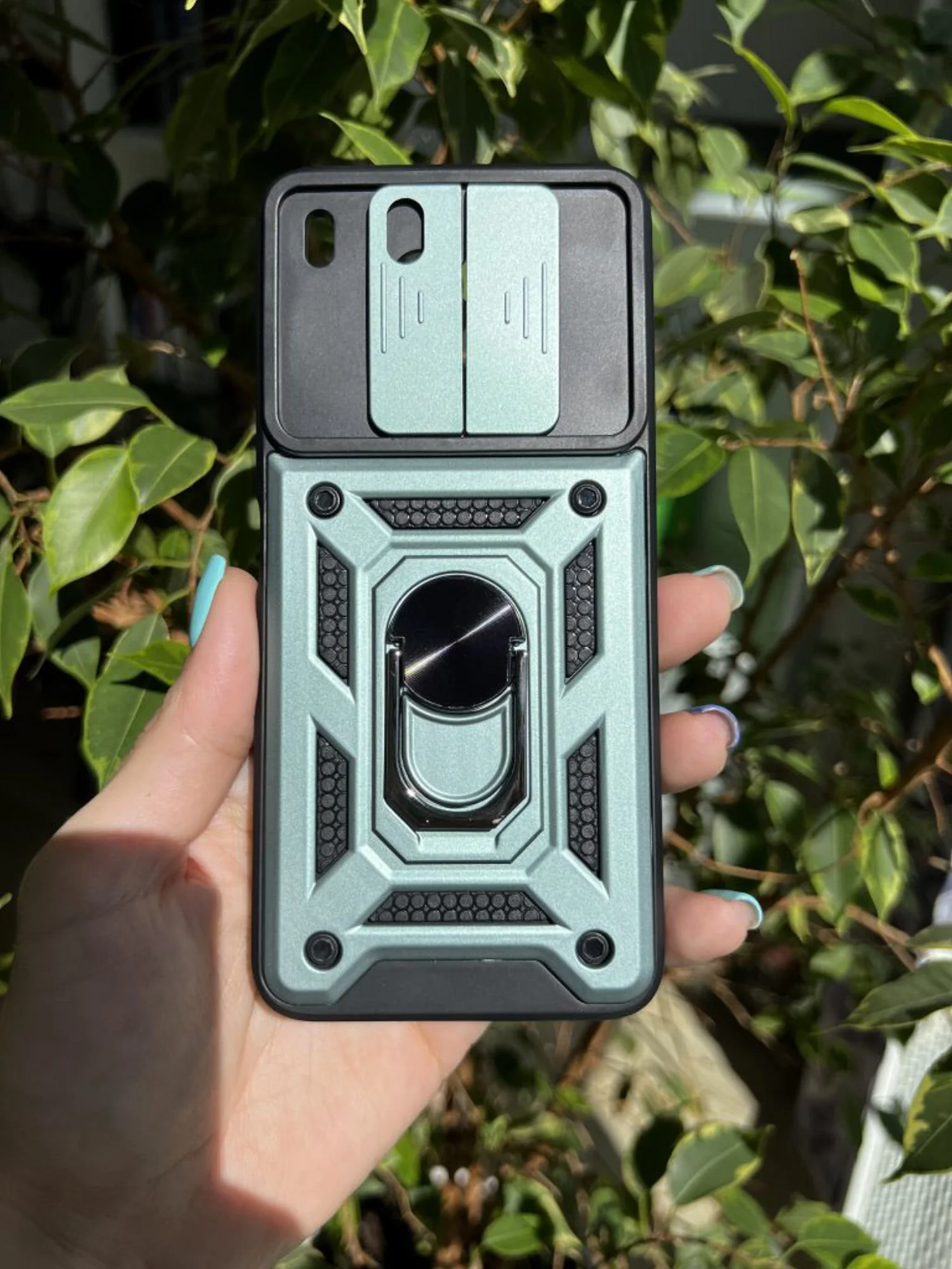 Зеленый чехол противоударный armors для Honor 50 Lite и Nova 8i / Хонор 50 Лайт и Нова 8i