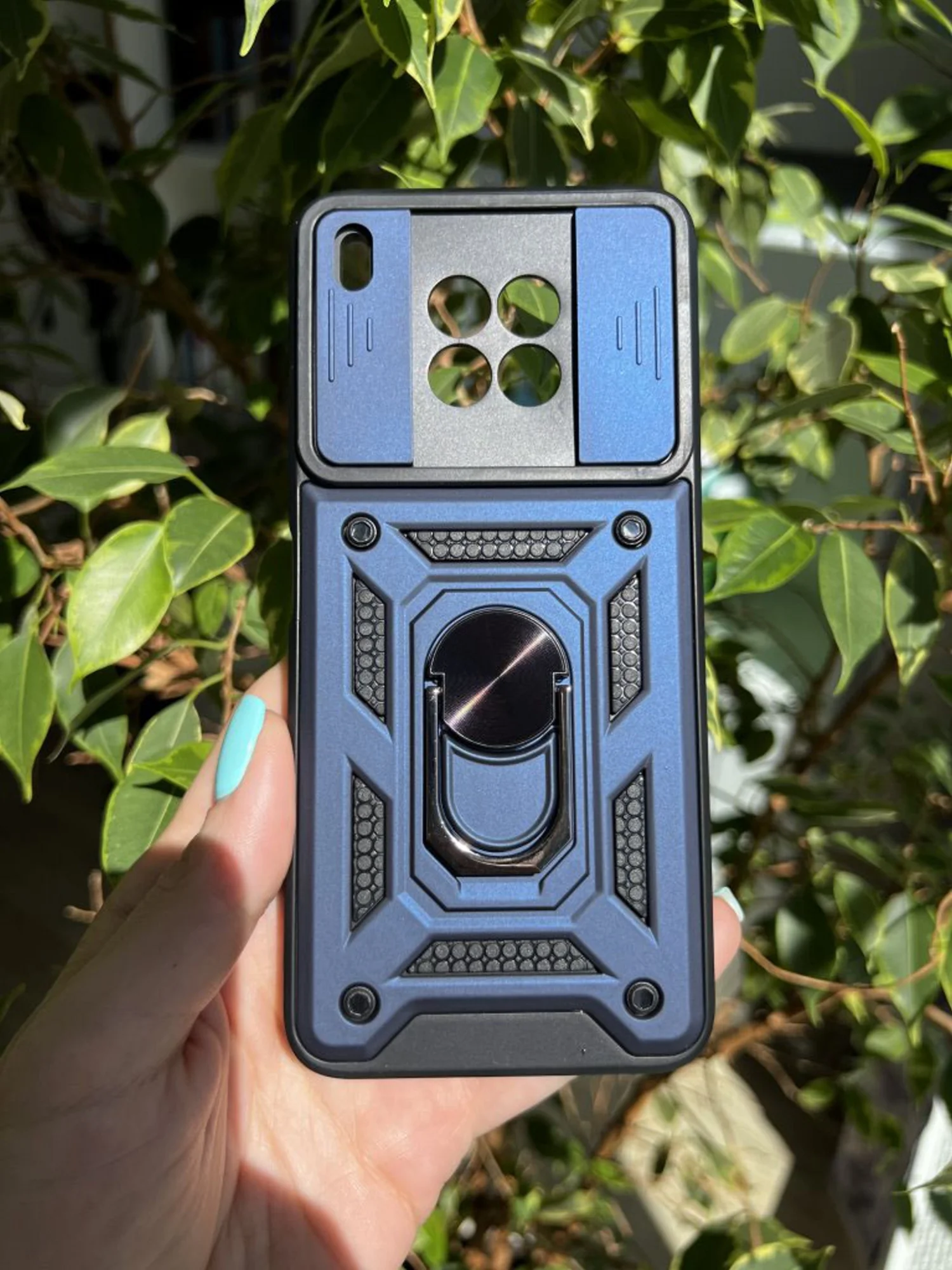 Темно-синий чехол противоударный armors для Honor 50 Lite и Nova 8i / Хонор 50 Лайт и Нова 8i