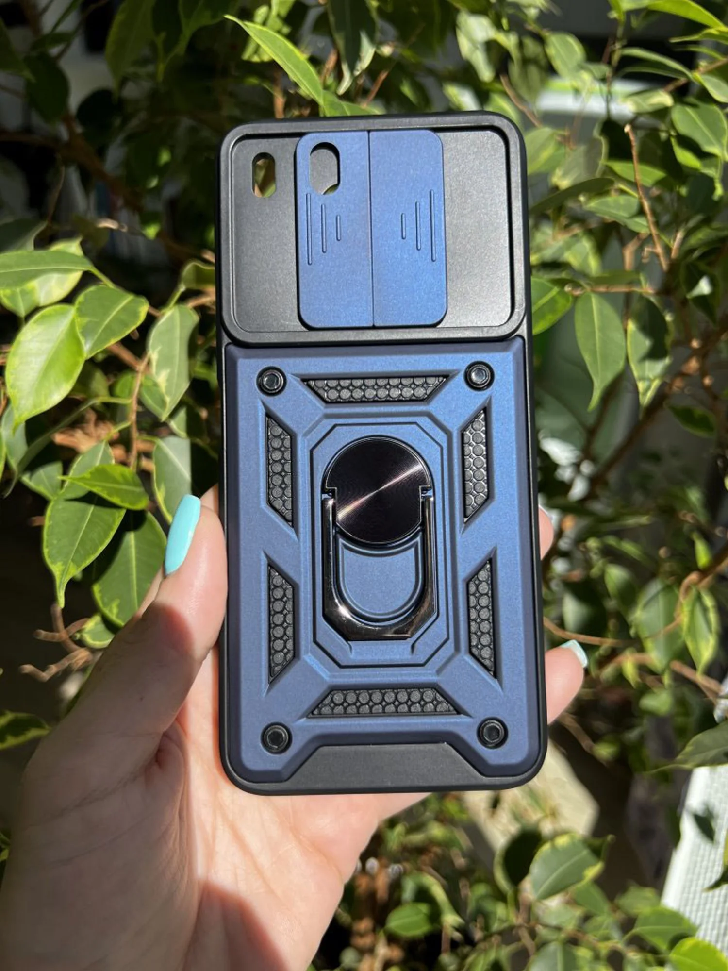 Темно-синий чехол противоударный armors для Honor 50 Lite и Nova 8i / Хонор 50 Лайт и Нова 8i