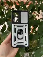 Черный чехол противоударный armors для Honor X7 / Хонор Х7 с защитой камеры