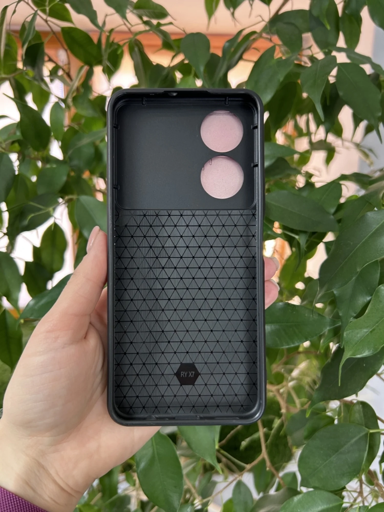 Красный чехол противоударный armors для Honor X7 / Хонор Х7 с защитой камеры