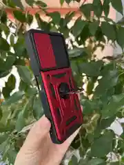 Красный чехол противоударный armors для Honor X7 / Хонор Х7 с защитой камеры