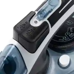 Утюг Hyundai H-SI01573, 2600Вт, черный/синий