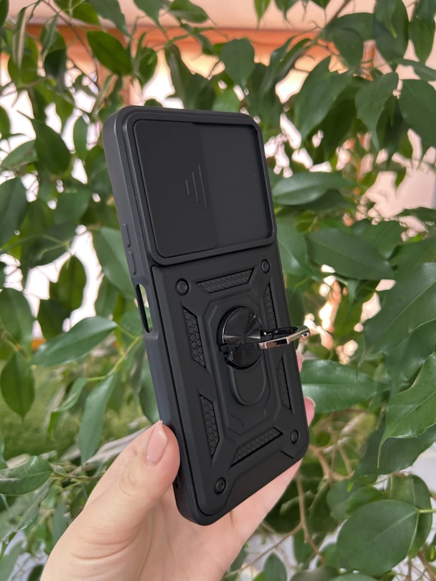 Темно-синий чехол противоударный armors для Honor X7 / Хонор Х7 с защитой камеры