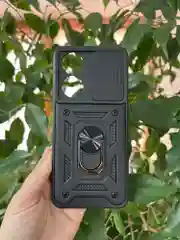 Черный чехол противоударный armors для Honor X7 / Хонор Х7 с защитой камеры