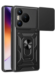 Чехол противоударный armors для Huawei Pura 70 / Хуавей Пура 70 с защитой камеры
