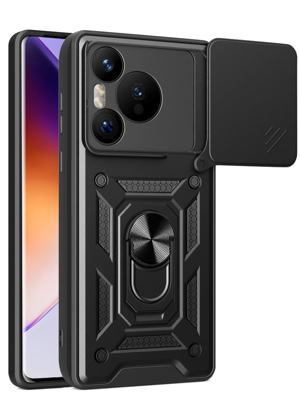 Чехол противоударный armors для Huawei Pura 70 / Хуавей Пура 70 с защитой камеры