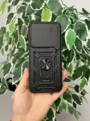 Темно-синий чехол противоударный armors для Huawei Pura 70 / Хуавей Пура 70 с защитой камеры