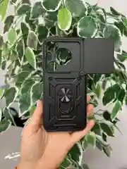 Темно-синий чехол противоударный armors для Huawei Pura 70 / Хуавей Пура 70 с защитой камеры