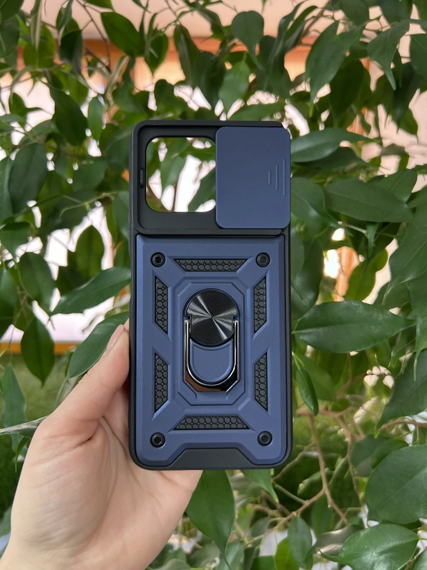 Темно-синий чехол противоударный armors для Honor X6 и Honor X8 5G (VNE-N41) / Хонор Х6 и Хонор Х8 5G