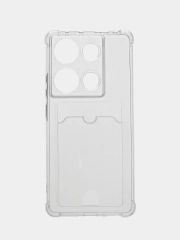 Чехол для Xiaomi Redmi Note 13 Pro 4G/Poco M6 Pro 4G (Редми Нот 13 Про/Поко М6) с карманом