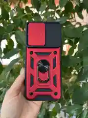 Красный чехол противоударный armors для Honor X6 и Honor X8 5G (VNE-N41) / Хонор Х6 и Хонор Х8 5G