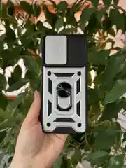 Серебряный чехол противоударный armors для Honor X6 и Honor X8 5G (VNE-N41) / Хонор Х6 и Хонор Х8 5G
