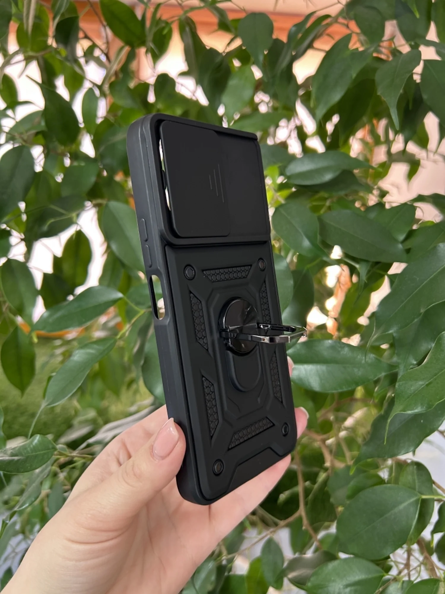 Черный чехол противоударный armors для Honor X6 и Honor X8 5G (VNE-N41) / Хонор Х6 и Хонор Х8 5G