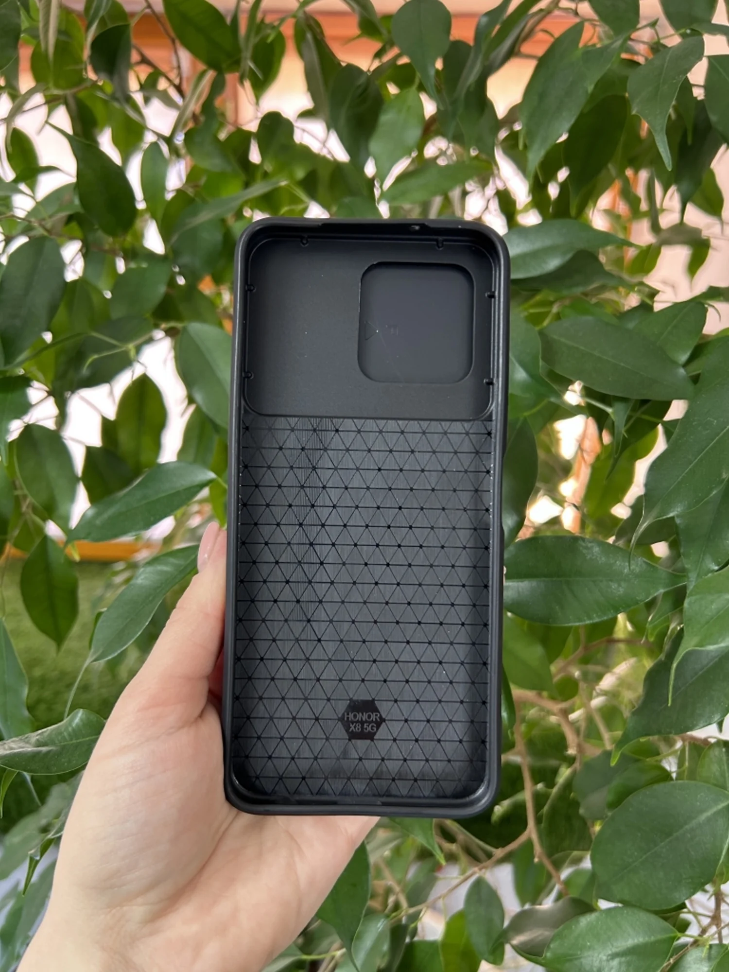 Черный чехол противоударный armors для Honor X6 и Honor X8 5G (VNE-N41) / Хонор Х6 и Хонор Х8 5G