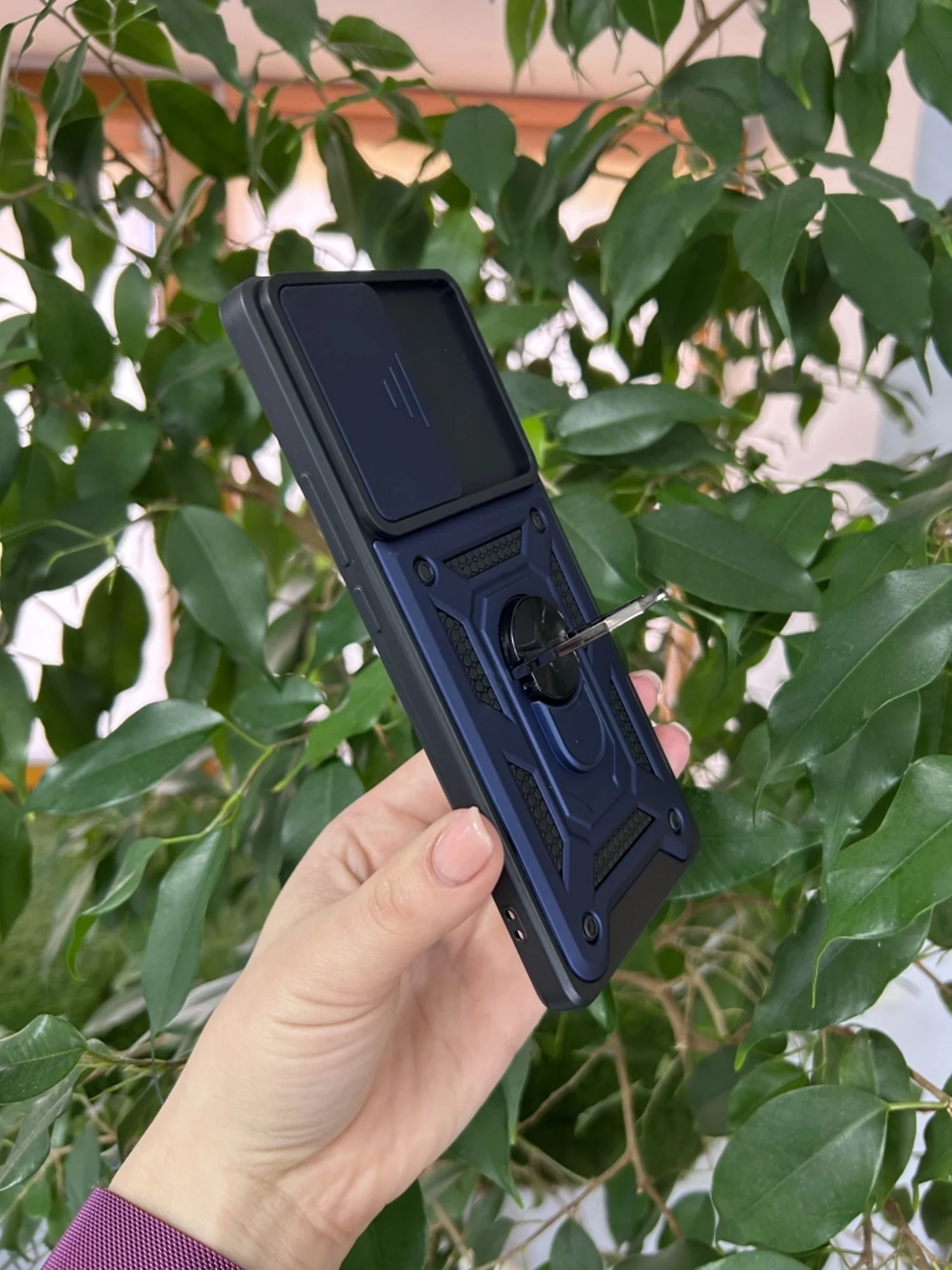 Темно-синий чехол противоударный armors для Huawei Nova 10 Pro / Нова 10 Про с защитой камеры