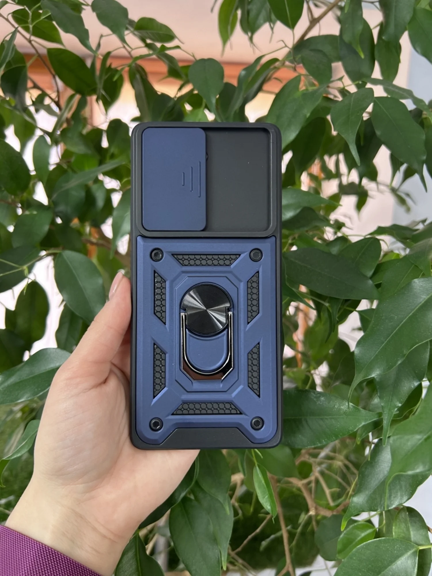 Темно-синий чехол противоударный armors для Huawei Nova 10 Pro / Нова 10 Про с защитой камеры