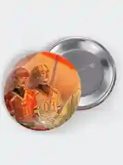 Бордовый значок манхва Все ради игры