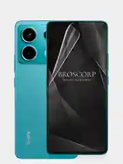Прозрачный 1-2 шт защитная плёнка для Xiaomi Redmi Note 13 Pro 5G, POCO X6 гидрогелевая BROSCORP
