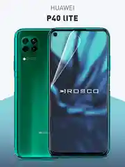 1-2 шт защитная плёнка для Huawei P40 lite гидрогелевая ROSCO прозрачная тонкая не стекло