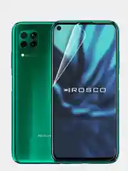 Прозрачный 1-2 шт защитная плёнка для Huawei P40 lite гидрогелевая ROSCO прозрачная тонкая не стекло