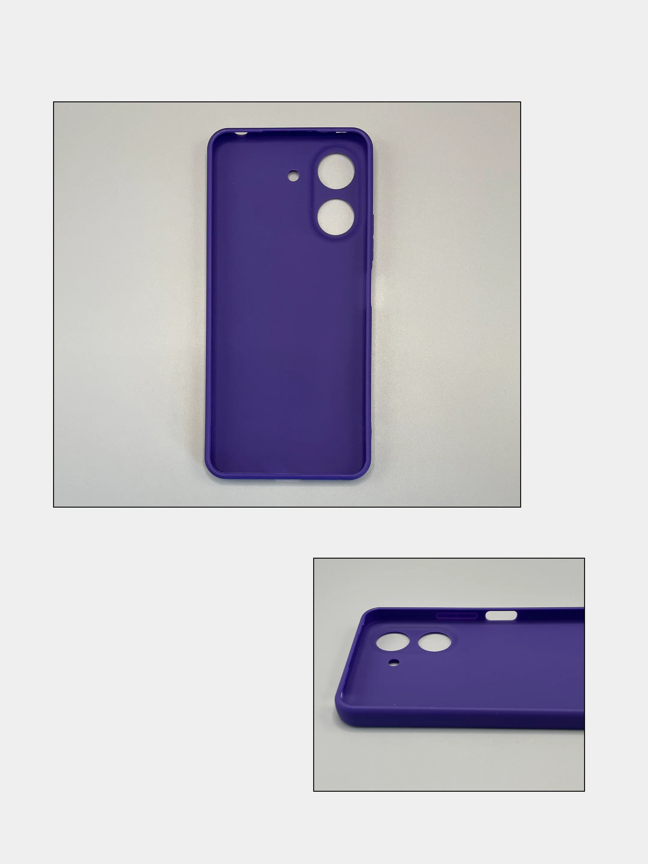 Фиолетовый чехол накладка для Xiaomi Redmi 13C, Poco C65