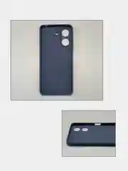 Темно-синий чехол накладка для Xiaomi Redmi 13C, Poco C65