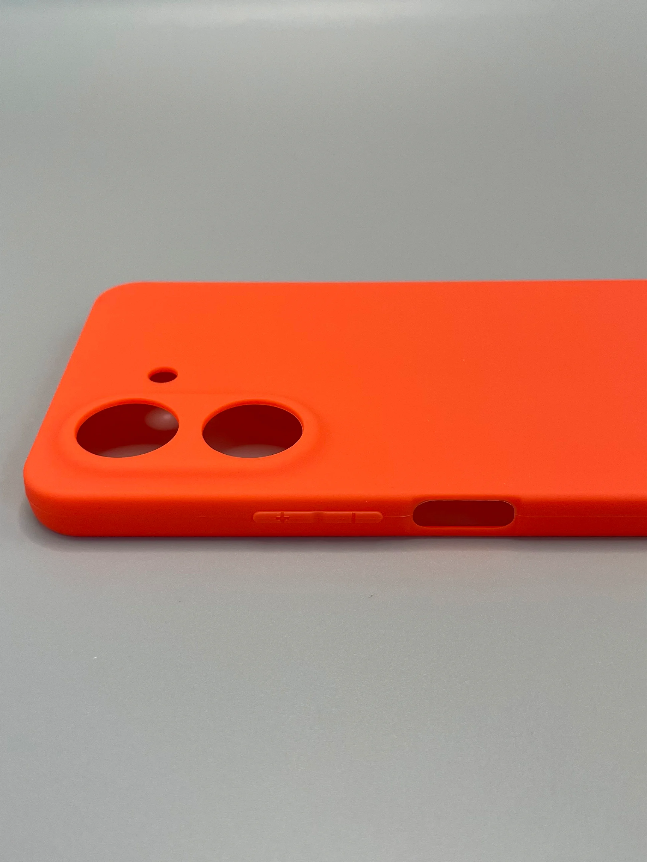 Оранжевый чехол накладка для Xiaomi Redmi 13C, Poco C65