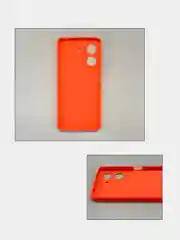 Оранжевый чехол накладка для Xiaomi Redmi 13C, Poco C65