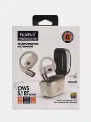 Белый беспроводные наушники FAIZ 100 (OWS/5.1BT)
