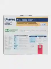 Стиральный порошок автомат Braves, 50 стирок, концентрат, для цветного и белого белья