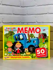 Мэмори карточная игра мемо Синий трактор Мультгерои для мальчиков