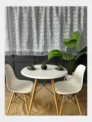 Тюль на кухню короткая 300x150