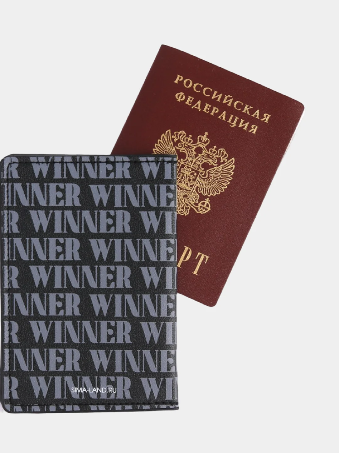 Серый меланж обложка на паспорт, обложка для паспорта