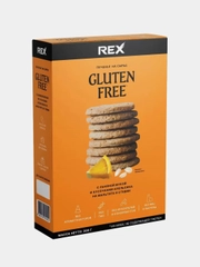 Печенье Protein Rex GLUTEN FREE, с льняной мукой и кусочками апельсина, 200 г