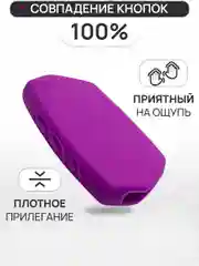 Синий чехол брелка сигнализации от Pandora DX90, DX91, D010, D022 силиконовый