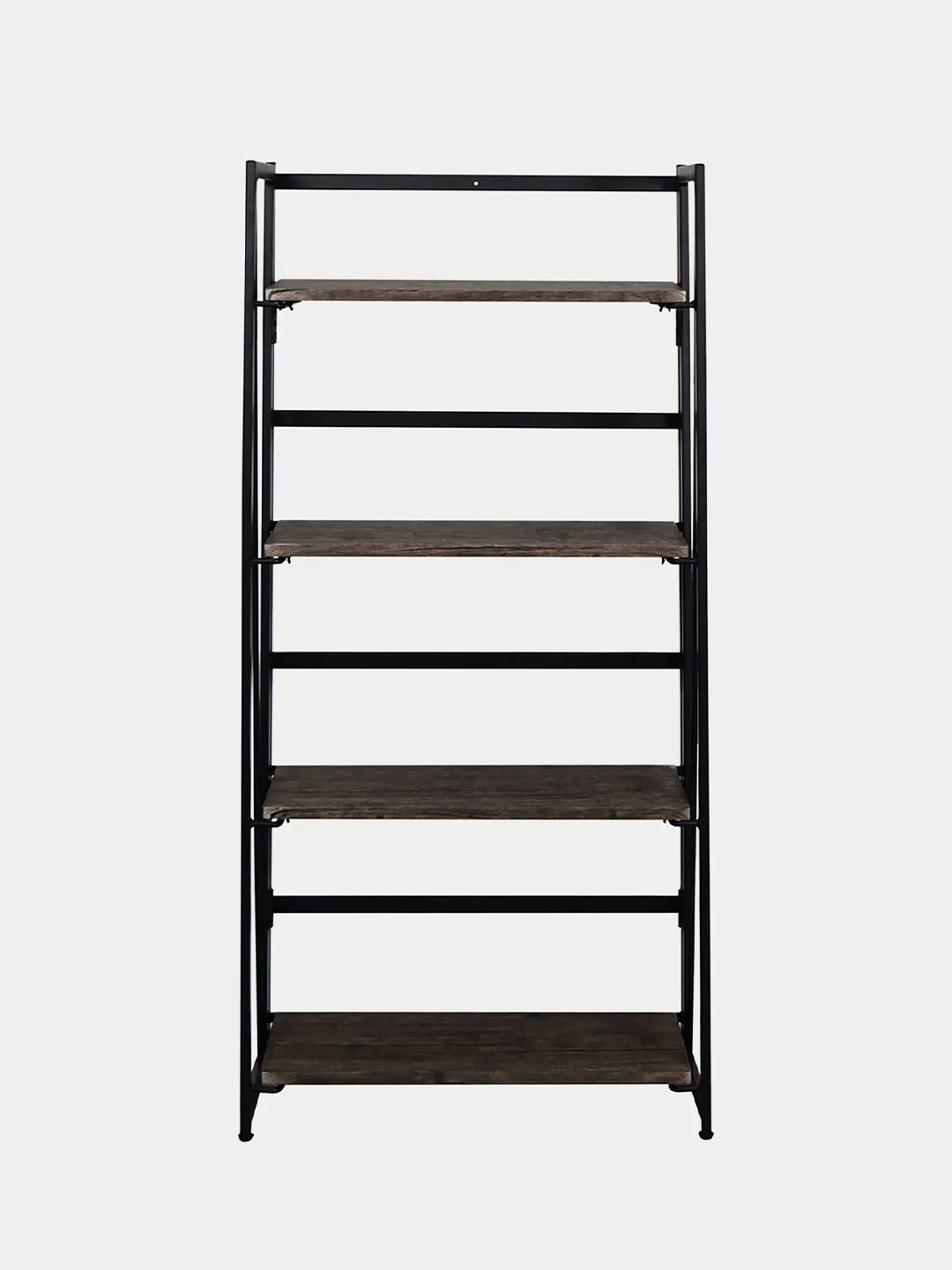 Стеллаж на металлокаркасе "BRABIX LOFT SH-001", 600х300х1250 мм, складной, цвет морёный дуб, 641228