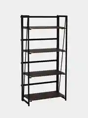 Стеллаж на металлокаркасе "BRABIX LOFT SH-001", 600х300х1250 мм, складной, цвет морёный дуб, 641228